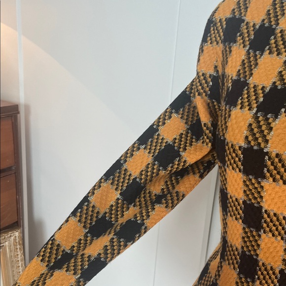 Vintage Buffalo Plaid Bill Blass Dress - Picture 4 of 8